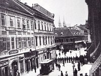 Ilica, Mesnička. Politički burna 1908. počela je velikim prosvjedom povodom dolaska baruna Raucha u Zagreb